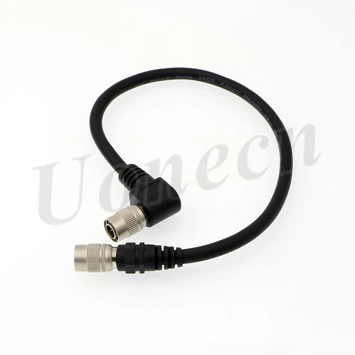 4 PIN Hirose Male Cable Power Sound Devices Recorder Wisycom MCR 42s 30cm Right Angle 4 pin Male to Straight 4 pin Male