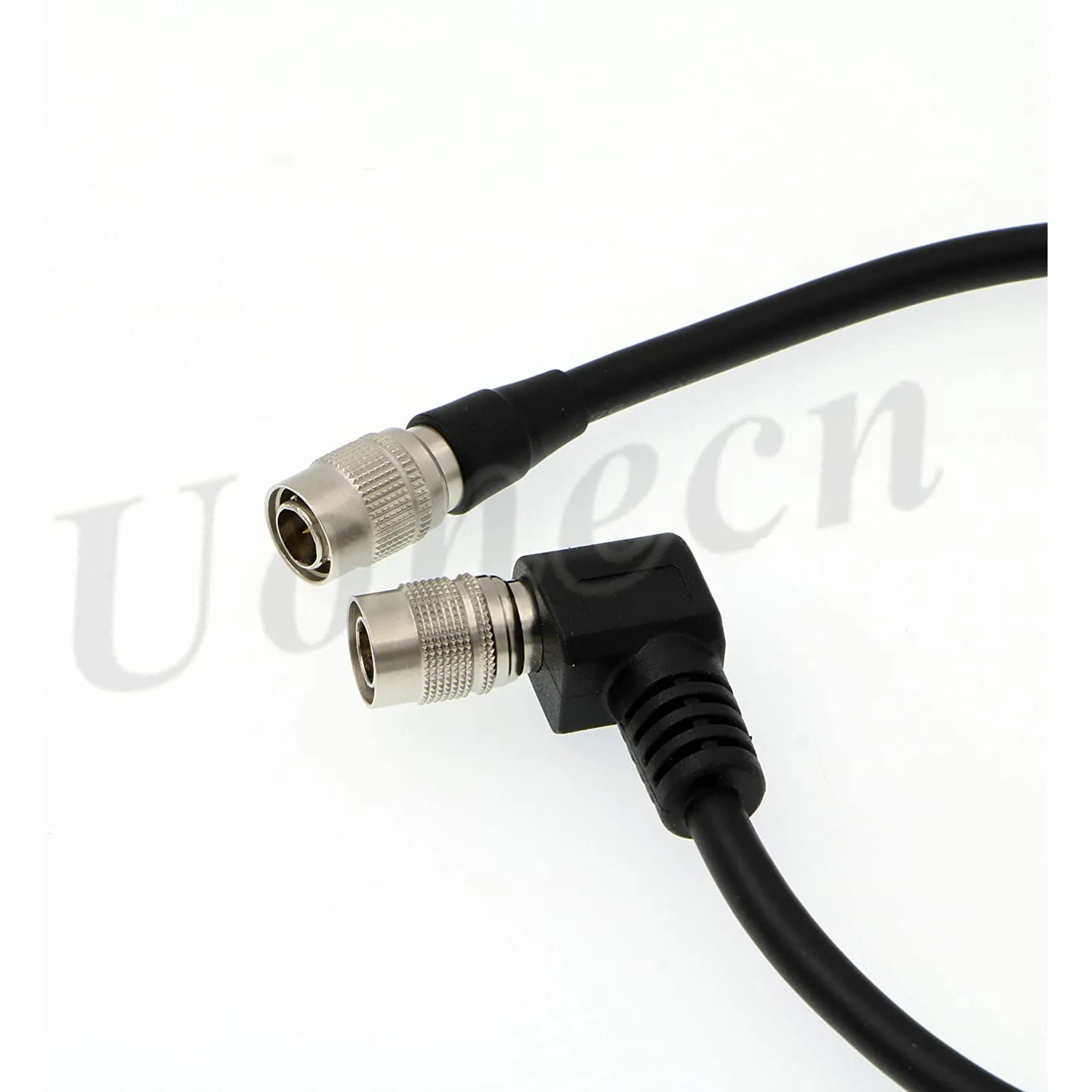 4 PIN Hirose Male Cable Power Sound Devices Recorder Wisycom MCR 42s 30cm Right Angle 4 pin Male to Straight 4 pin Male