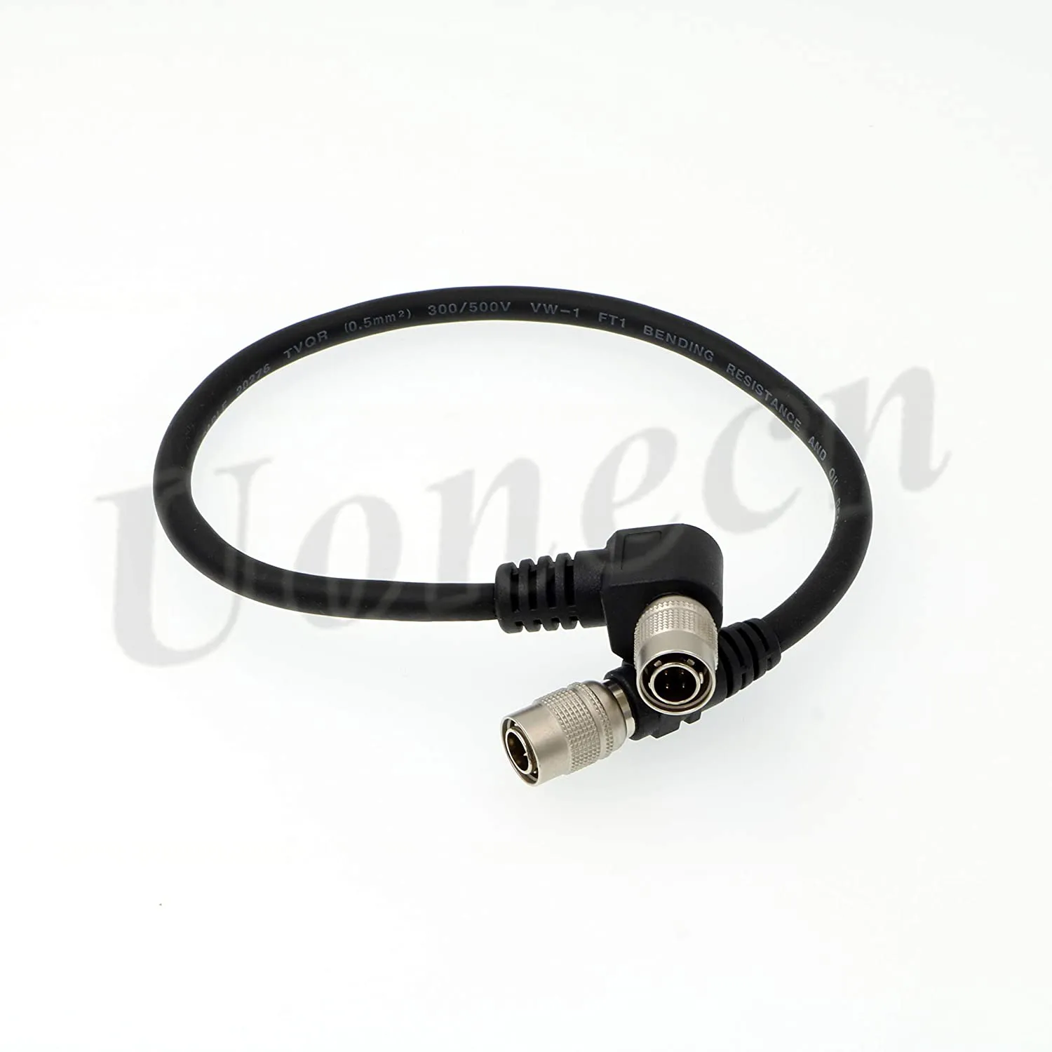 4 PIN Hirose Male Cable Power Sound Devices Recorder Wisycom MCR 42s 30cm Right Angle 4 pin Male to Straight 4 pin Male