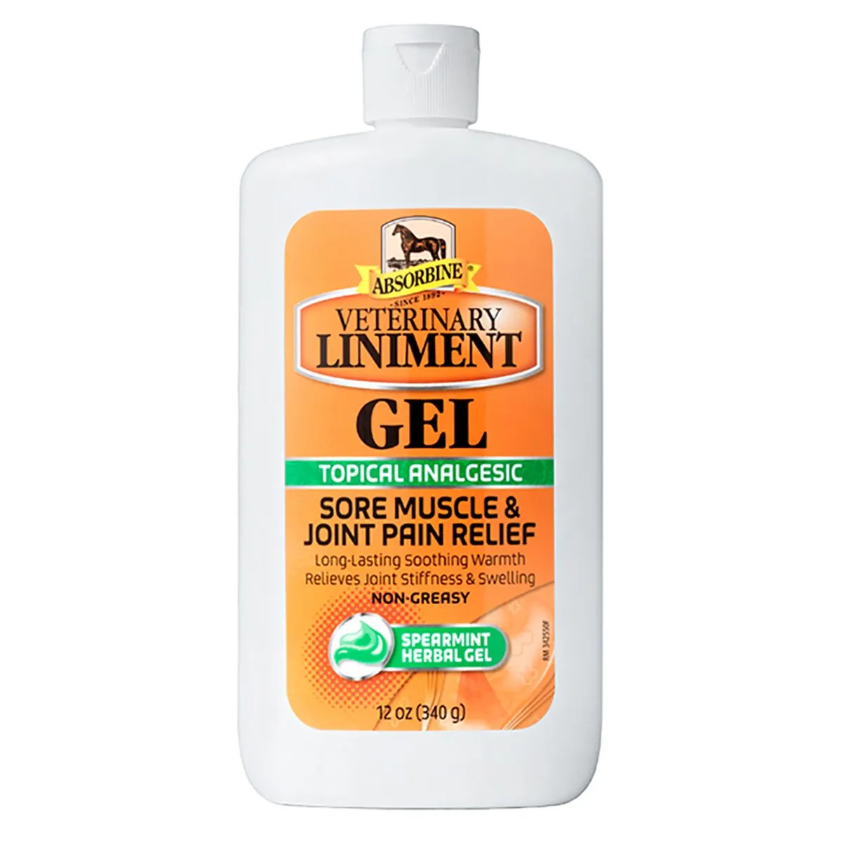 Absorbine Veterinary Liniment ~ Spearmint Herbal Gel