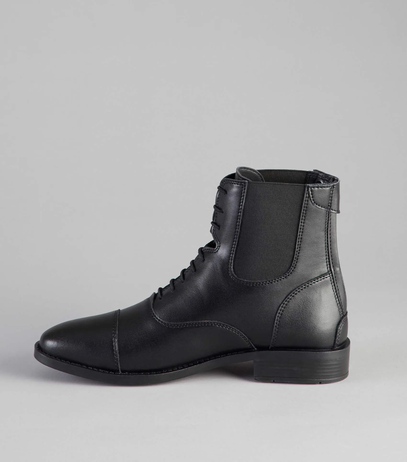 Acento Synthetic Paddock Boot Black