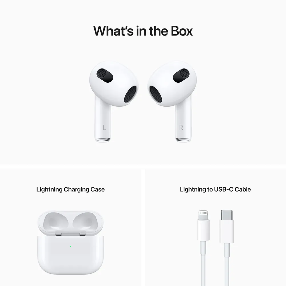 AirPods 3rd Gen with Lightning Charging Case