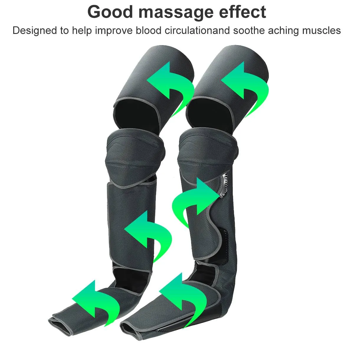 ANEMORE Leg Air Compression Massager Vibration Infrared Therapy Leg Arm Waist Pneumatic 8 Cavity Air Wraps Relax Pain Relief