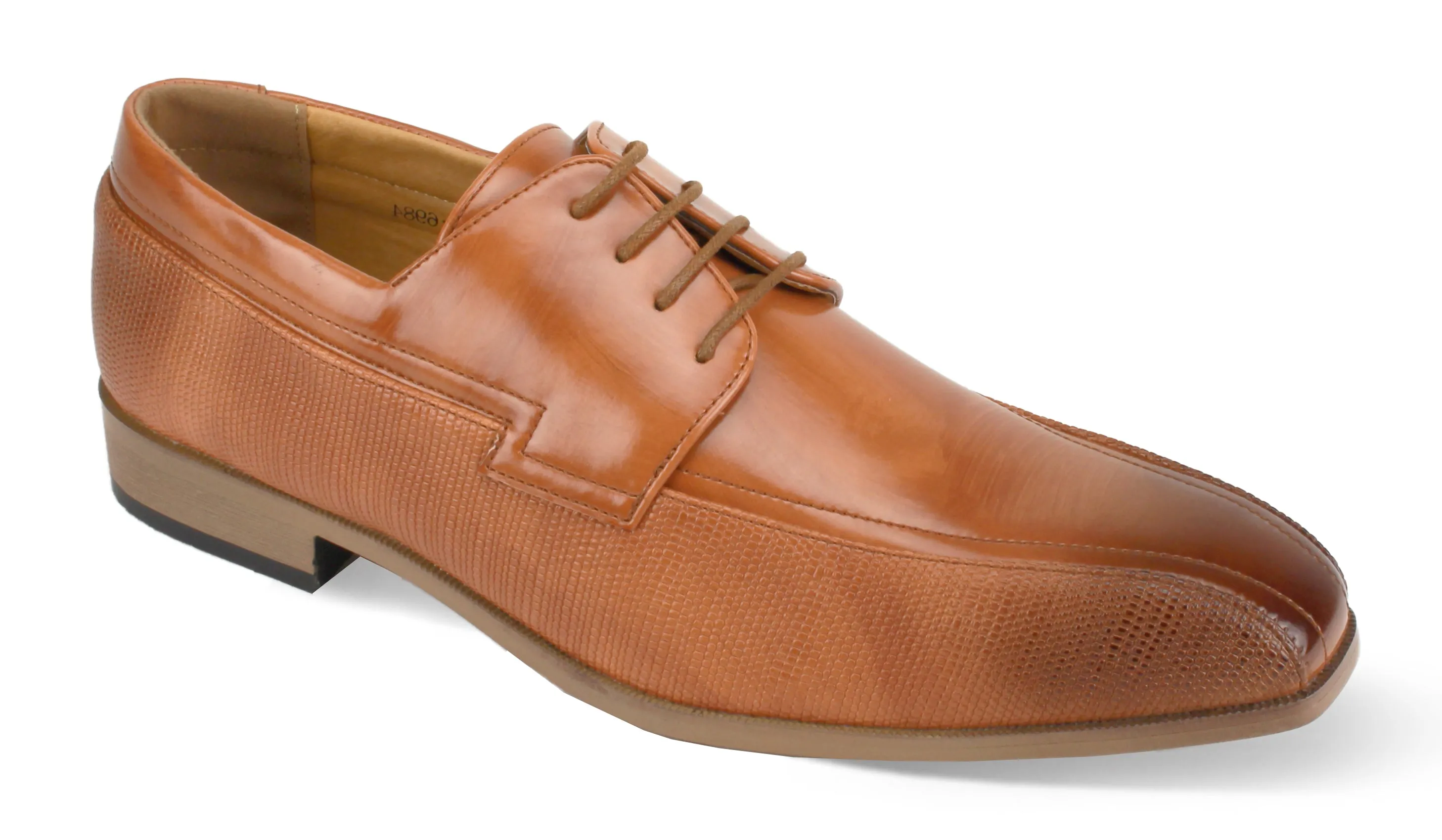 Antonio Cerrelli Tan Plain Toe Shoe 6984