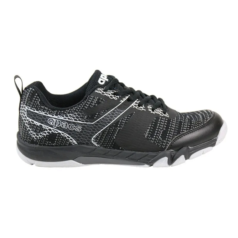 Apacs CP503-XY Shoe - Black/Grey