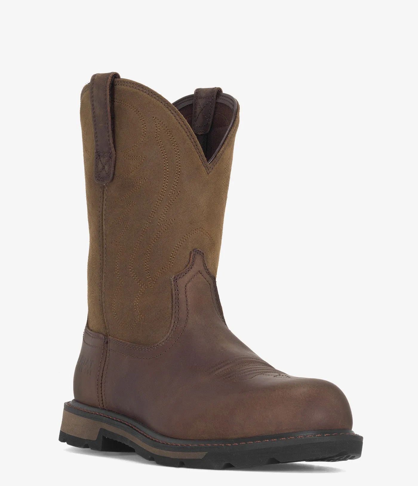 Ariat Groundbreaker Steel Safety Toe Pull-on Work Boot - Men