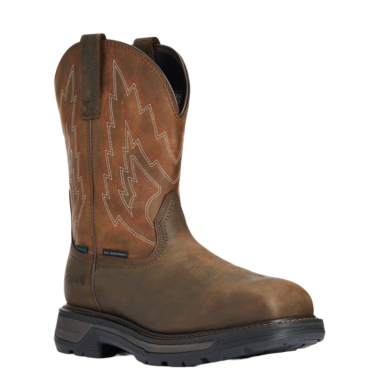 Ariat Men's Brown Big Rig Waterproof Composite Toe Work Boot 10033993