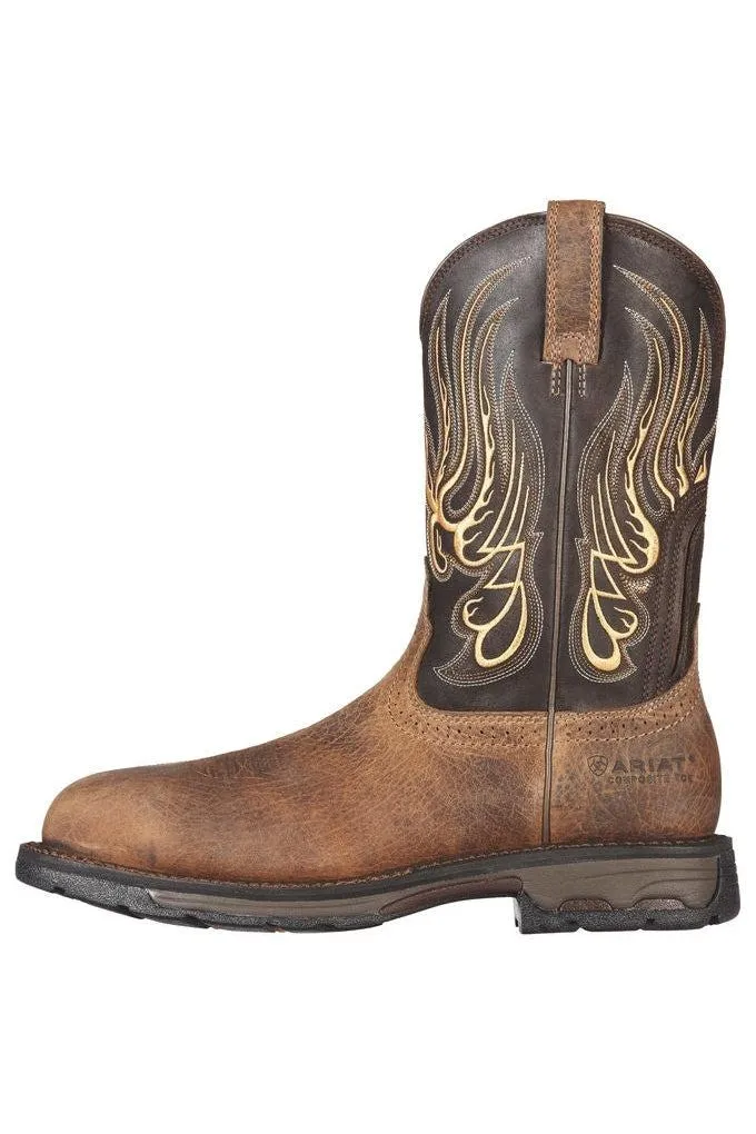 Ariat Mens WorkHog Mesteno Comp Toe