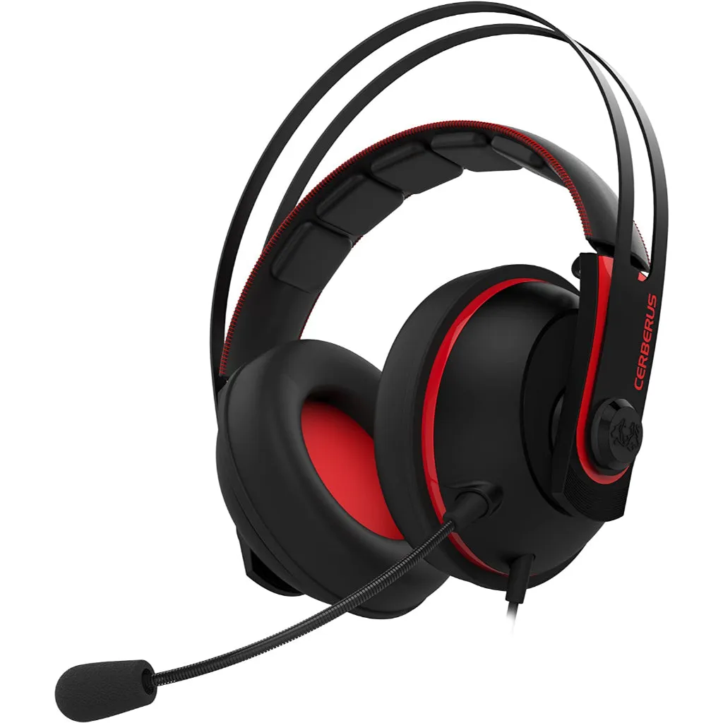 ASUS Cerberus V2 Red Gaming Headset