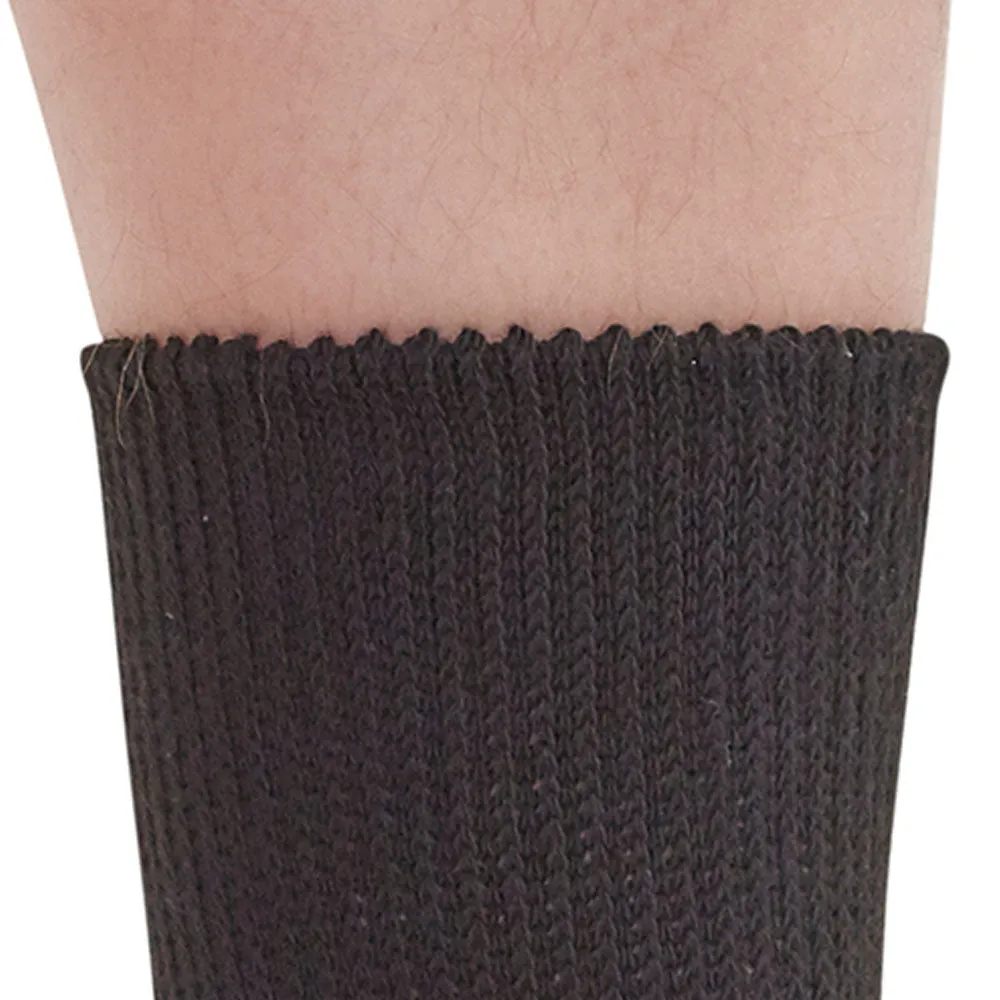 AW Style 737 Polyester Diabetic Crew Socks - Two Pack