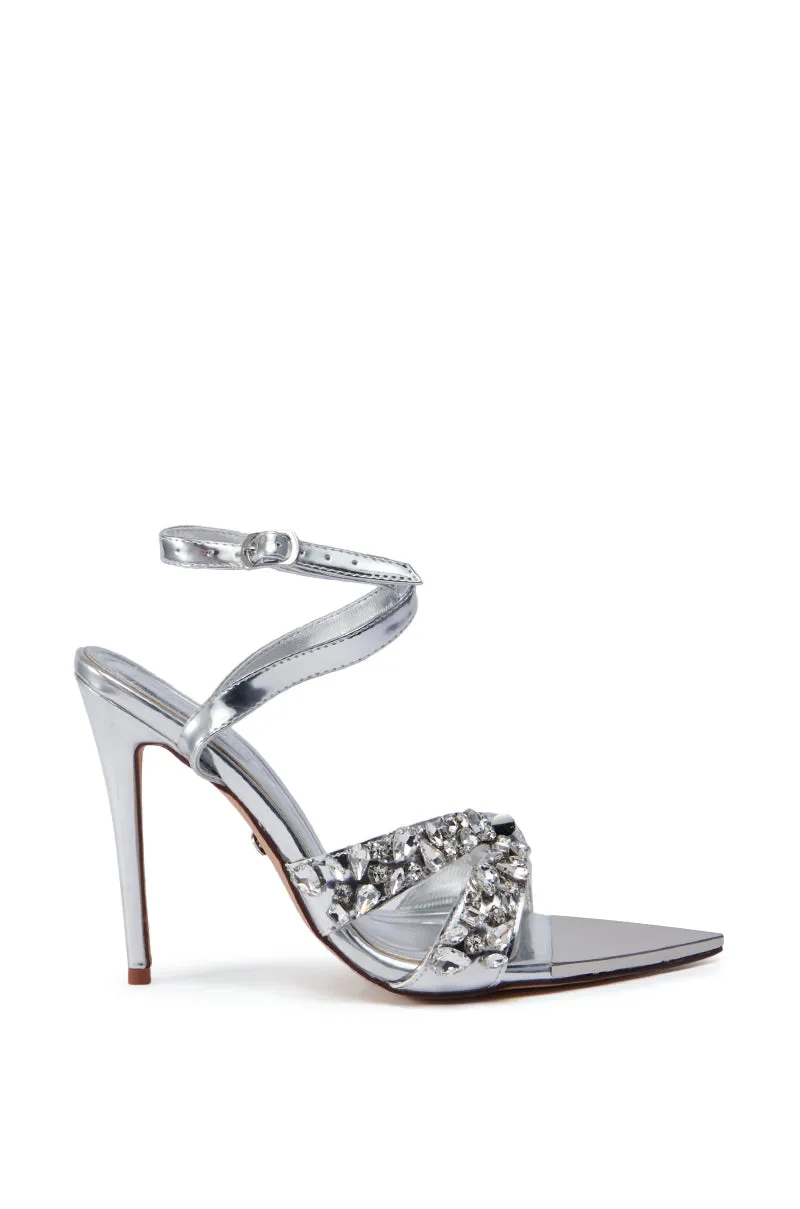 AZALEA WANG LIGHTYEAR SILVER SANDAL