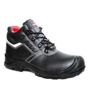 B249, NATURAL LEATHER SAFETY SHOES PESSO S3