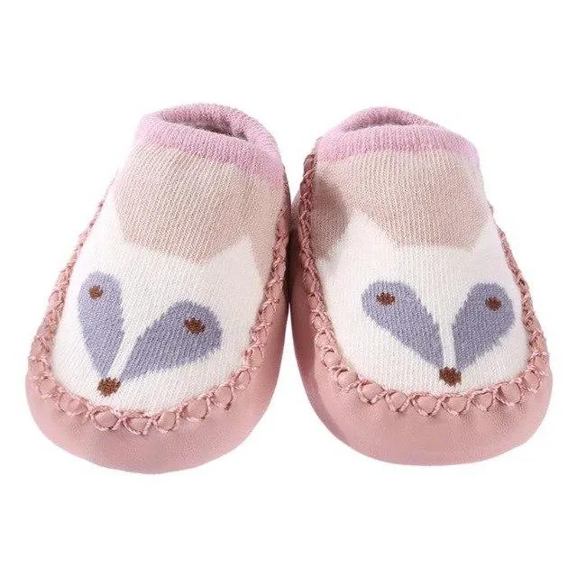 Baby Leather Sole Anti-Slip Shoes