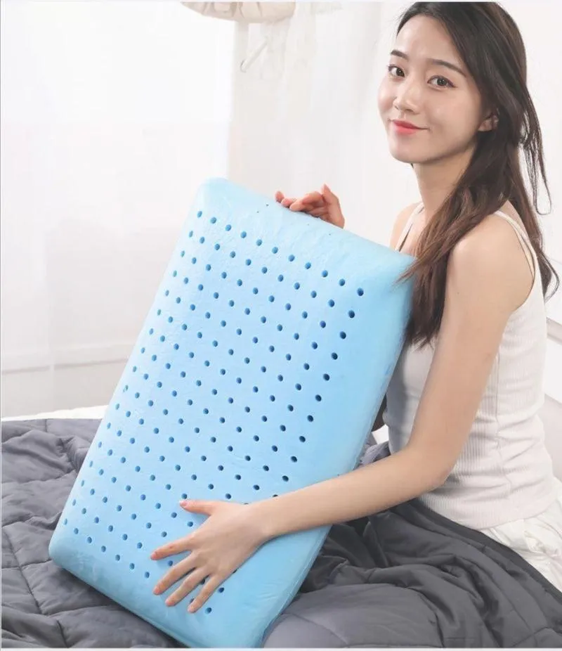 BNCo Ergonomic Ventilated Gel Infused Memory Foam Pillow