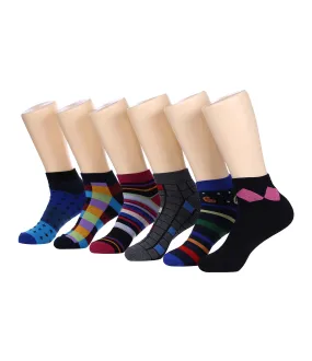 Breezy Crew Dress Ankle Socks 6 Pack