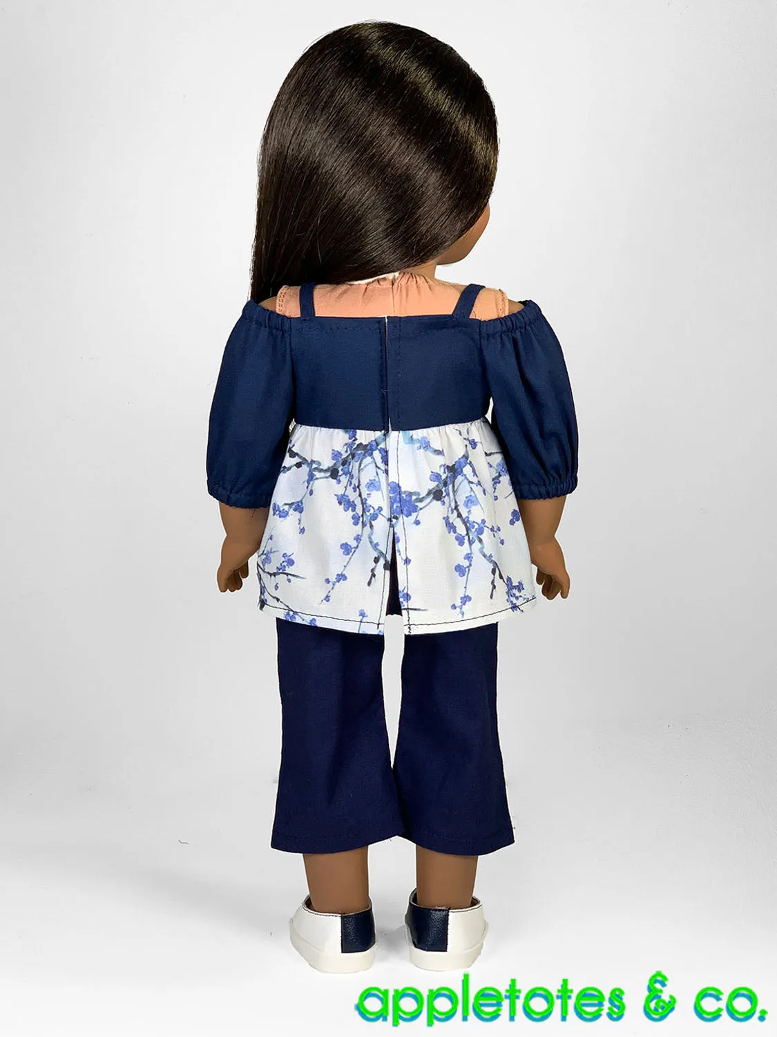 Chantal Dress and Top 18 Inch Doll Sewing Pattern