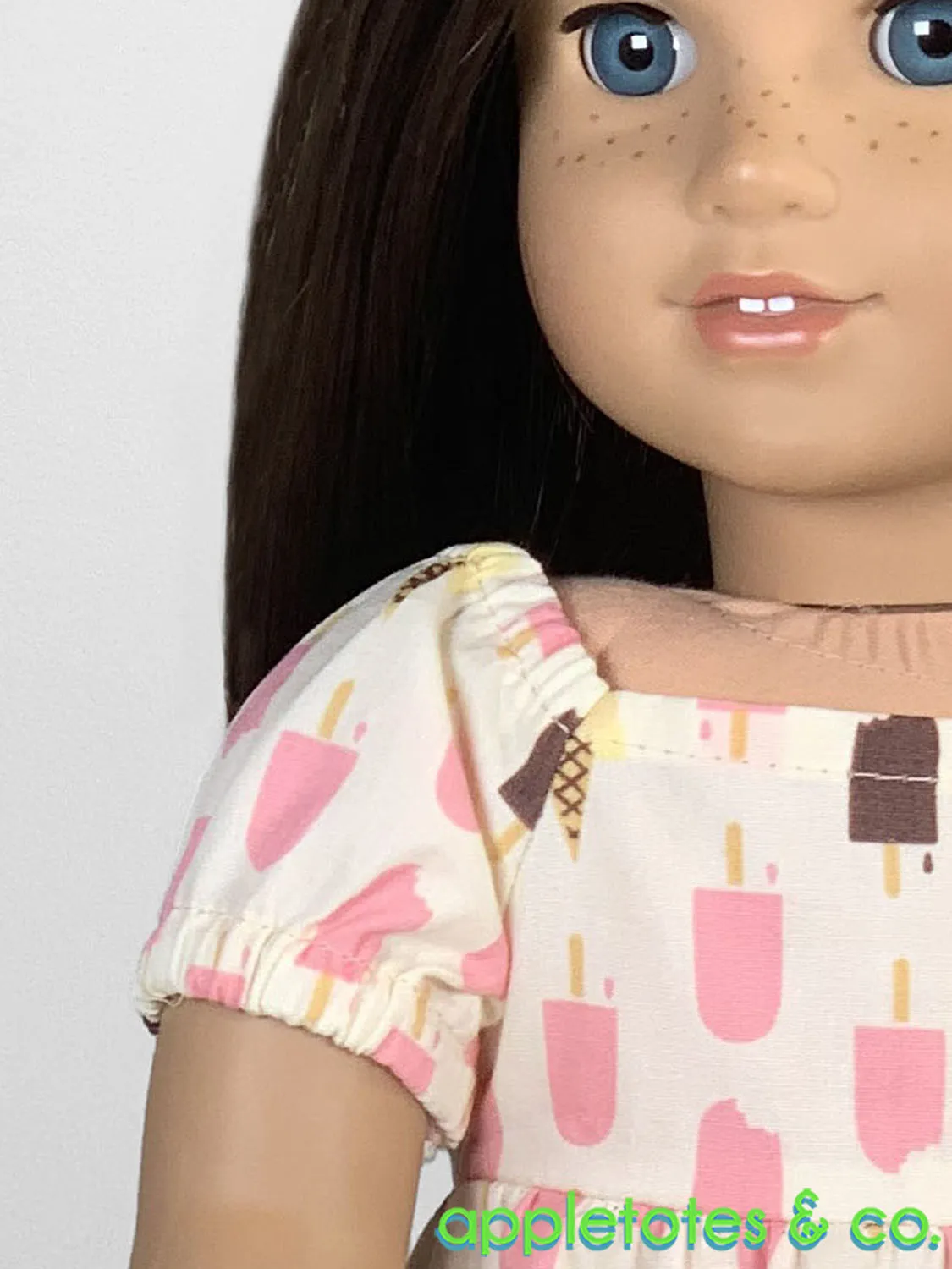 Chantal Dress and Top 18 Inch Doll Sewing Pattern