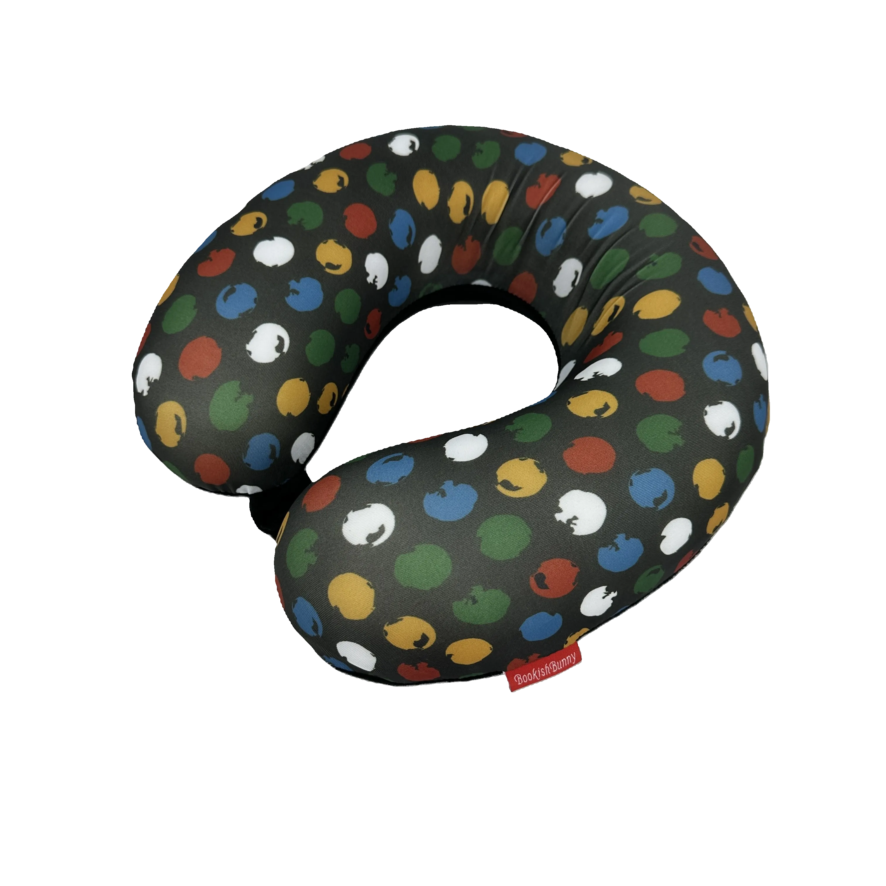 Colorful Memory Foam U Shaped Travel Neck Pillow