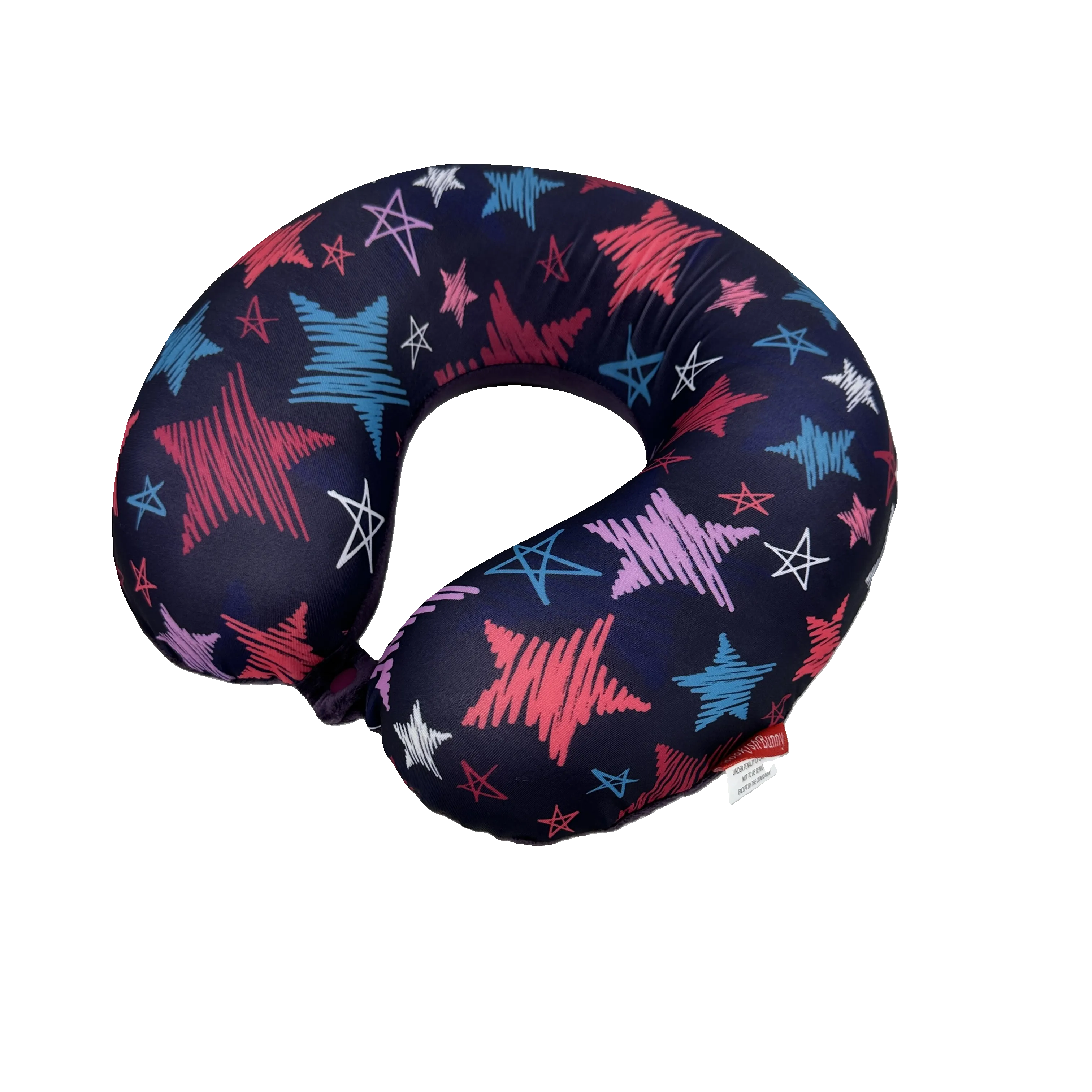 Colorful Memory Foam U Shaped Travel Neck Pillow