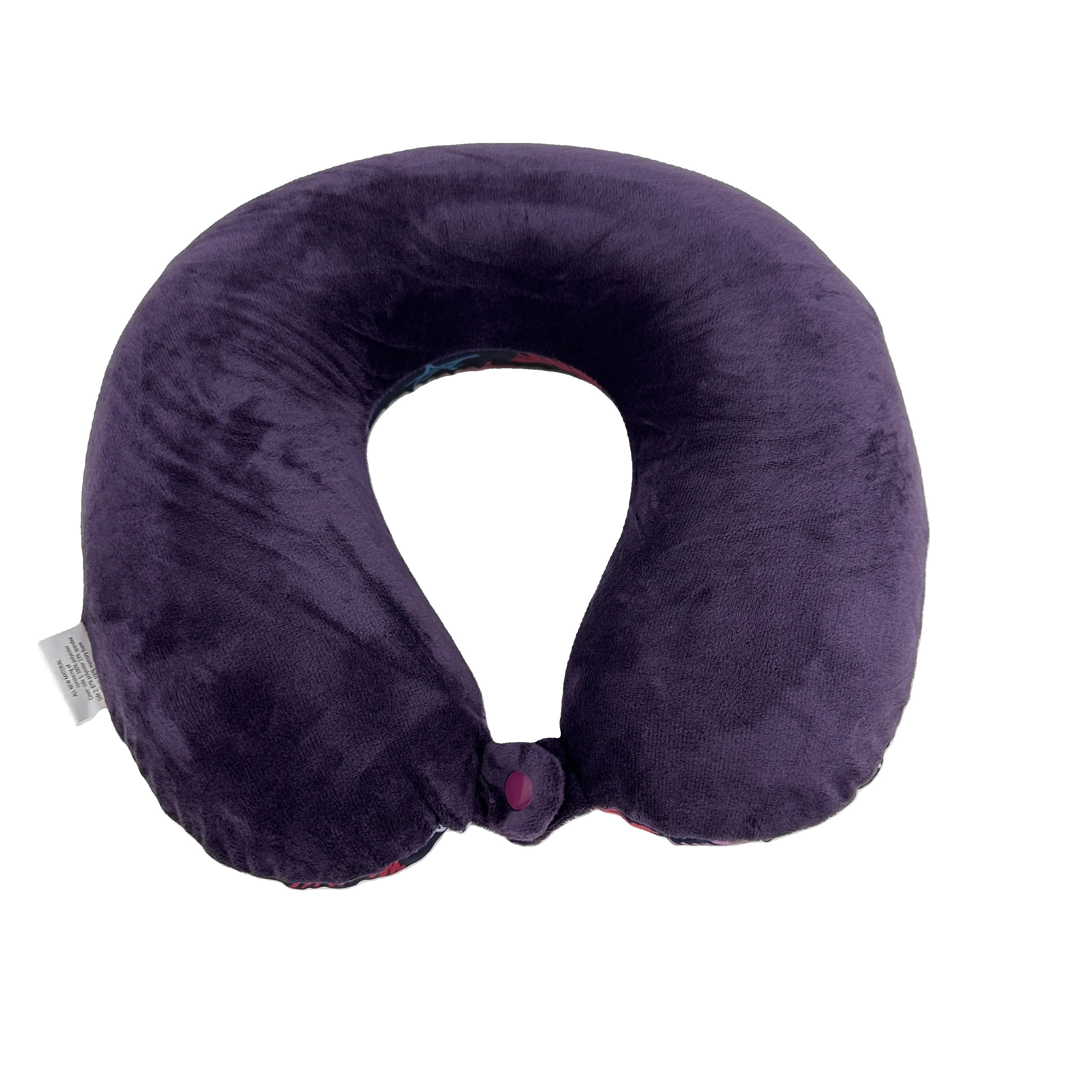 Colorful Memory Foam U Shaped Travel Neck Pillow