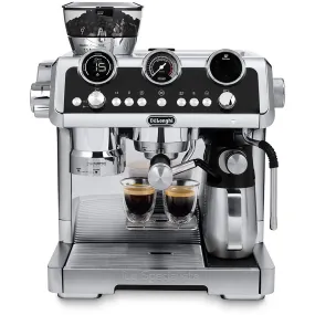 De'Longhi La Specialista Maestro Sensor Grinding, Milk Frothing Espresso Machine in Silver (EC9665M)