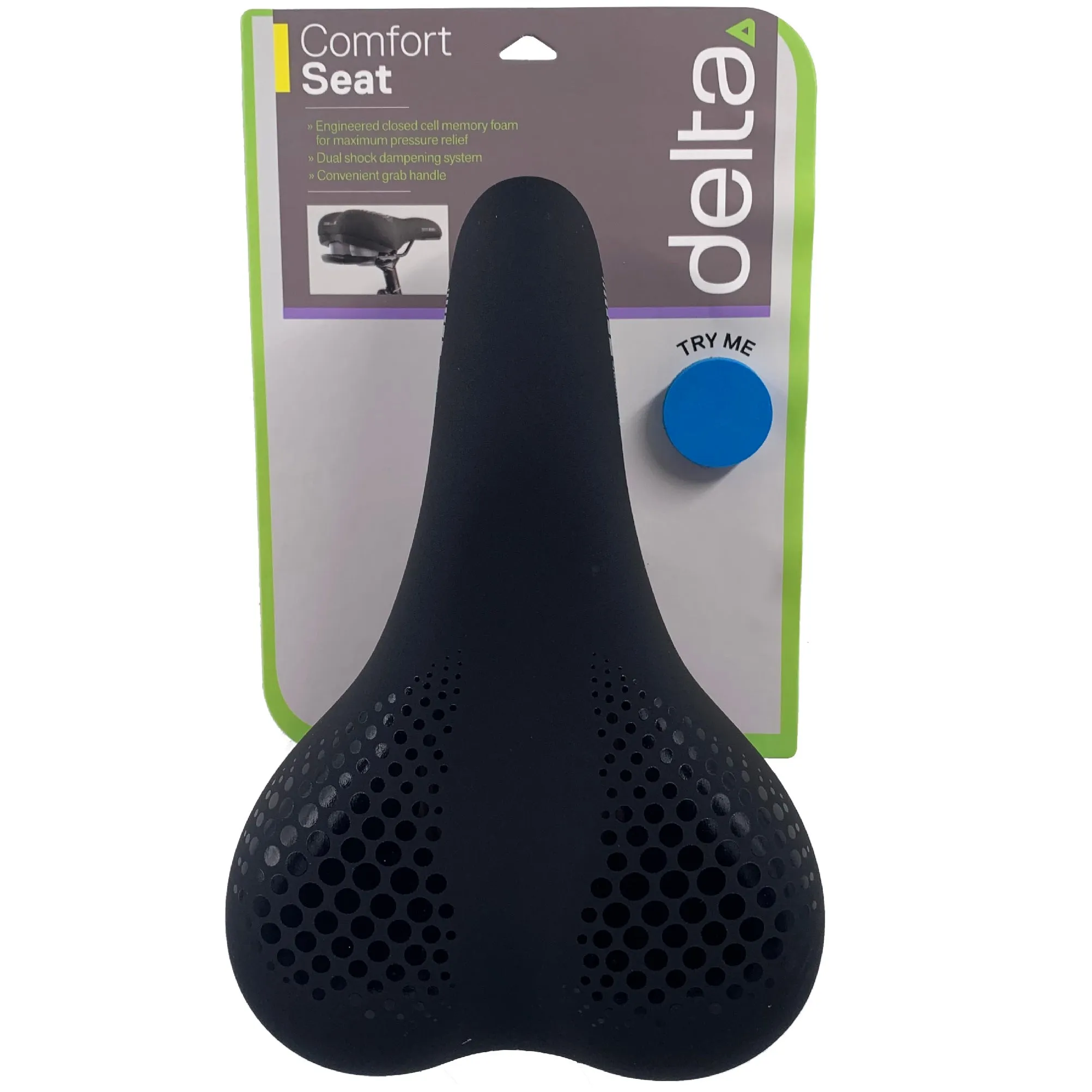 Delta Memory Foam Comfort Spring Saddle