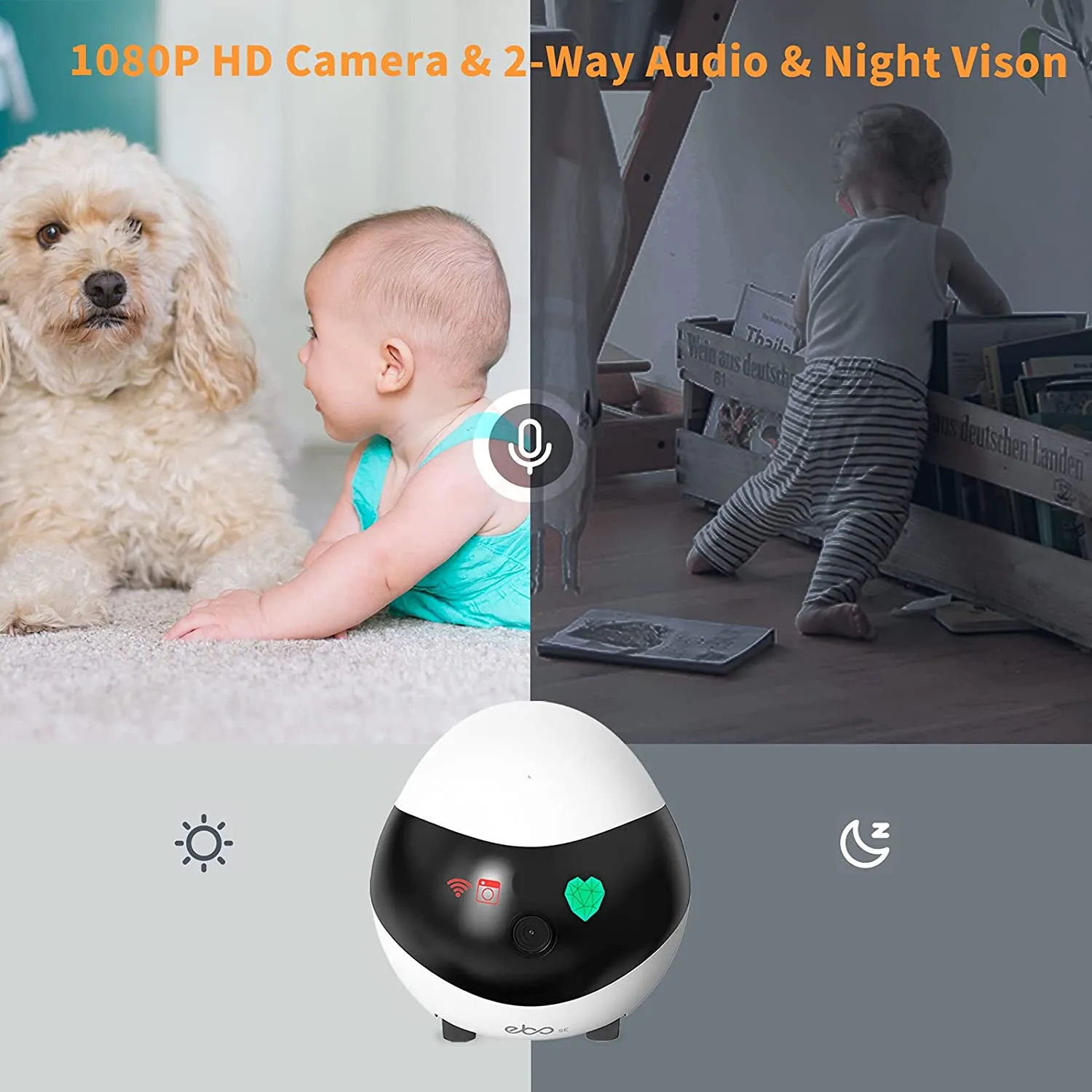 Enabot EBO SE Smart Moving Home Security Camera