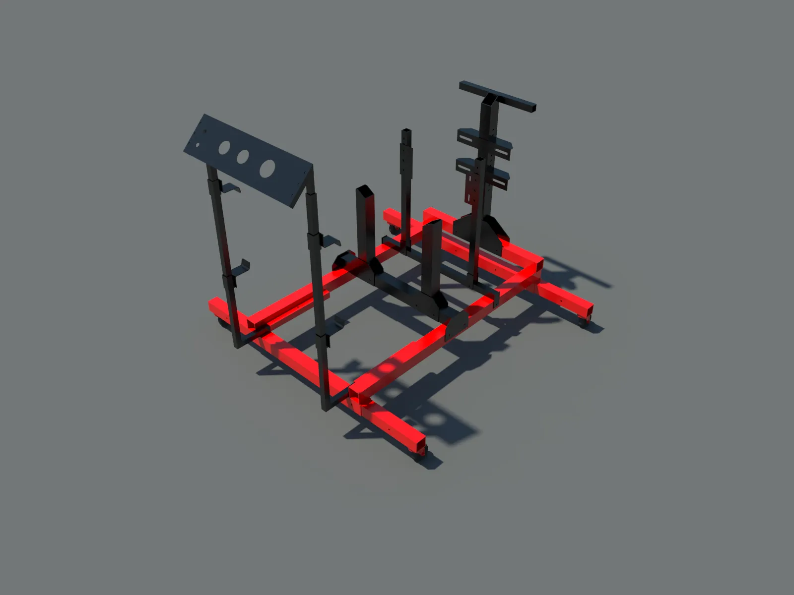 Engine Running Stand plans - Homemade Engine Test Stand