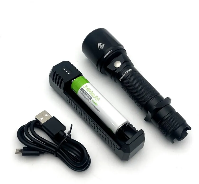 Fenix TK21 Tactical LED Flashlight & Accessories