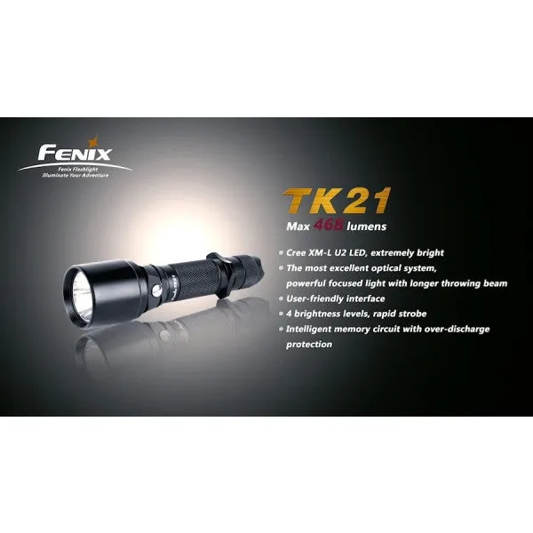 Fenix TK21 Tactical LED Flashlight & Accessories