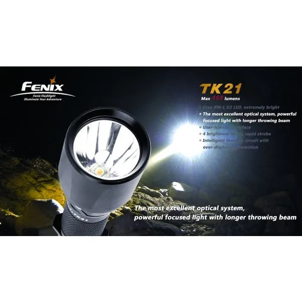 Fenix TK21 Tactical LED Flashlight & Accessories