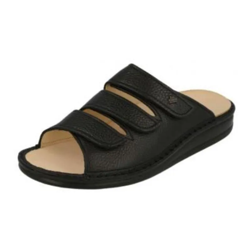 Finn Comfort Korfu-S Black Men's Slides