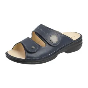 Finn Comfort Sansibar Missouri Blau Women's Slides