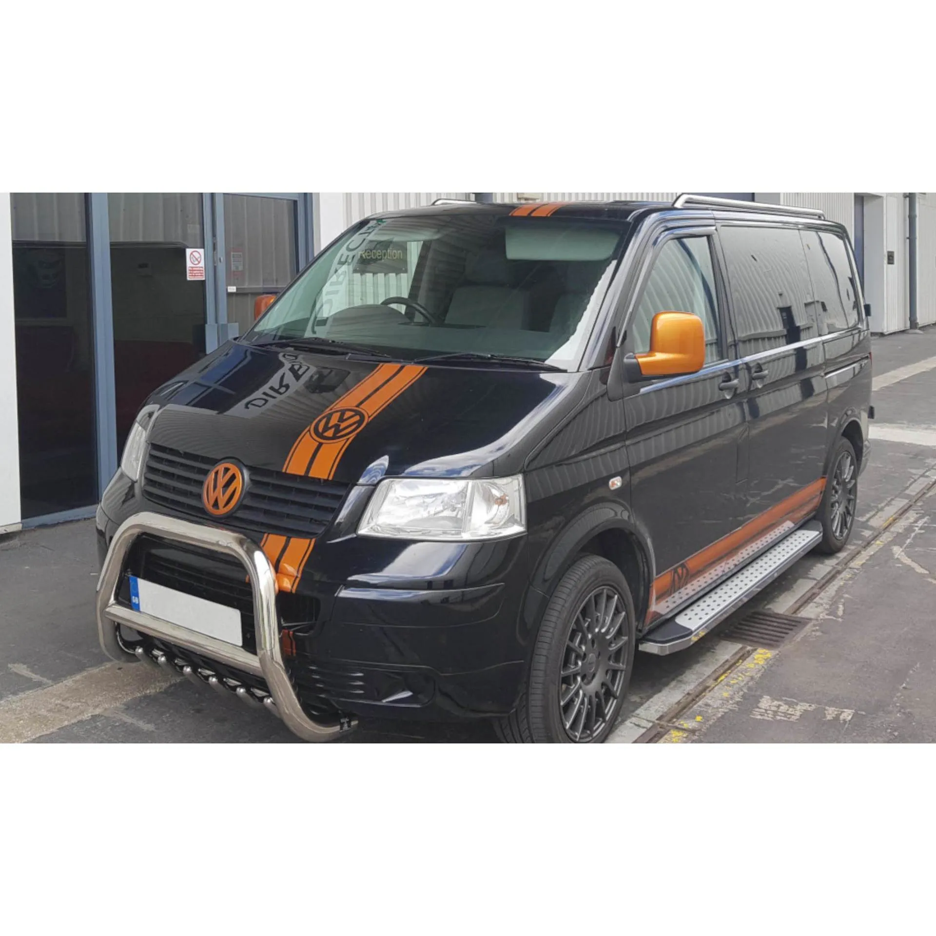 Freedom Side Steps Running Boards for Volkswagen Transporter T5 SWB