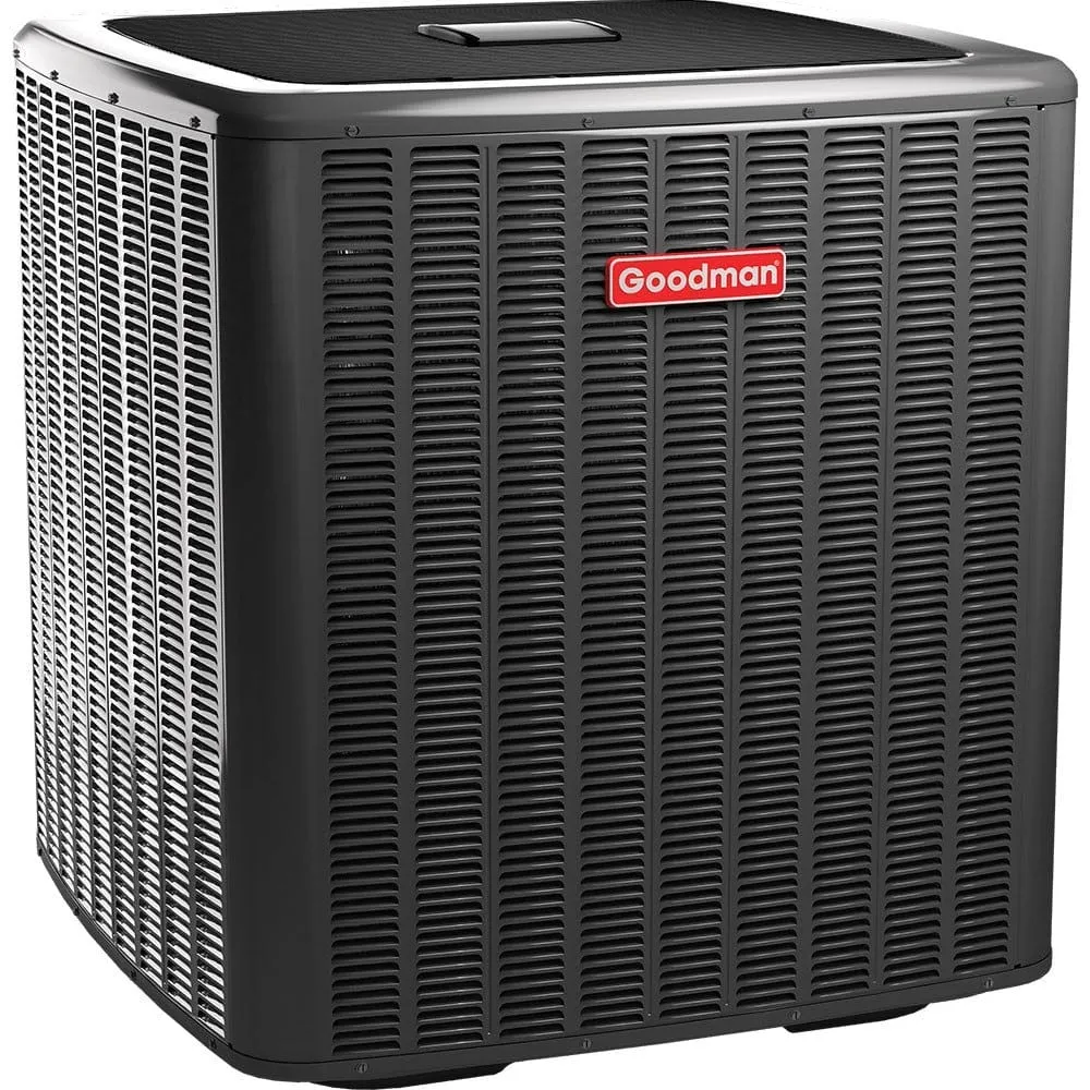 Goodman GSXC160241 2 Ton 16 SEER 2 Stage Variable Speed Central Air Conditioner Split System - Vertical - HA16403