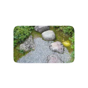 Gravel Path Zen Memory Foam Bath Mat