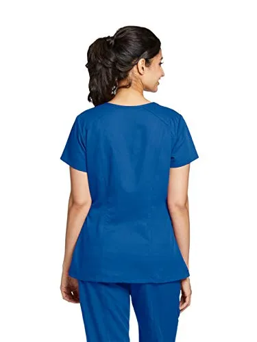 Grey's Anatomy 41452 3-Pocket V-Neck Top for Women Modern Fit Medical Scrub Top