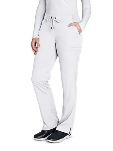 Grey's Anatomy 4277 6-Pocket Flat Front Pant for Women– Modern Fit Medical Scrub Pant