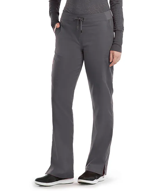 Grey's Anatomy 4277 6-Pocket Flat Front Pant for Women– Modern Fit Medical Scrub Pant