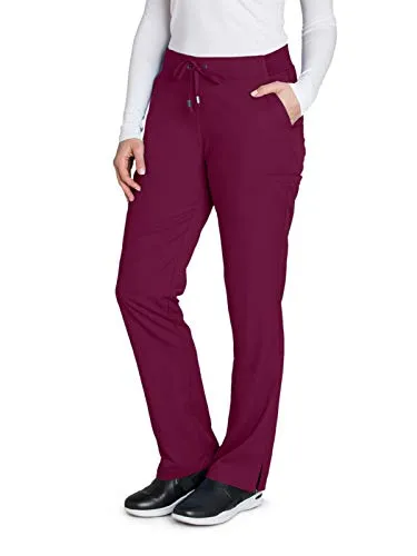 Grey's Anatomy 4277 6-Pocket Flat Front Pant for Women– Modern Fit Medical Scrub Pant