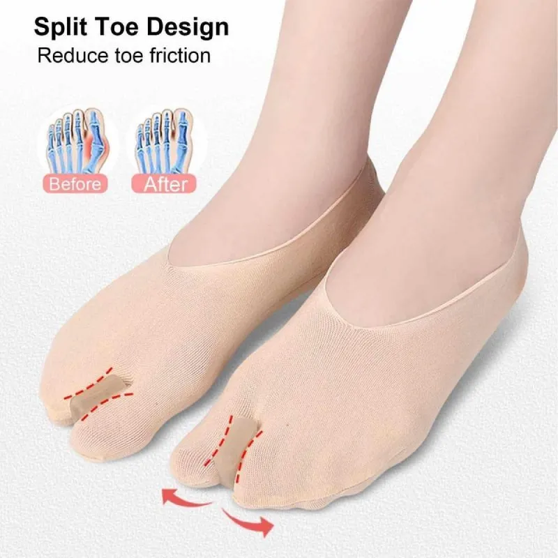 GRW Bunion Socks Women Toe Correction Anti-slip Washable Casual Socks