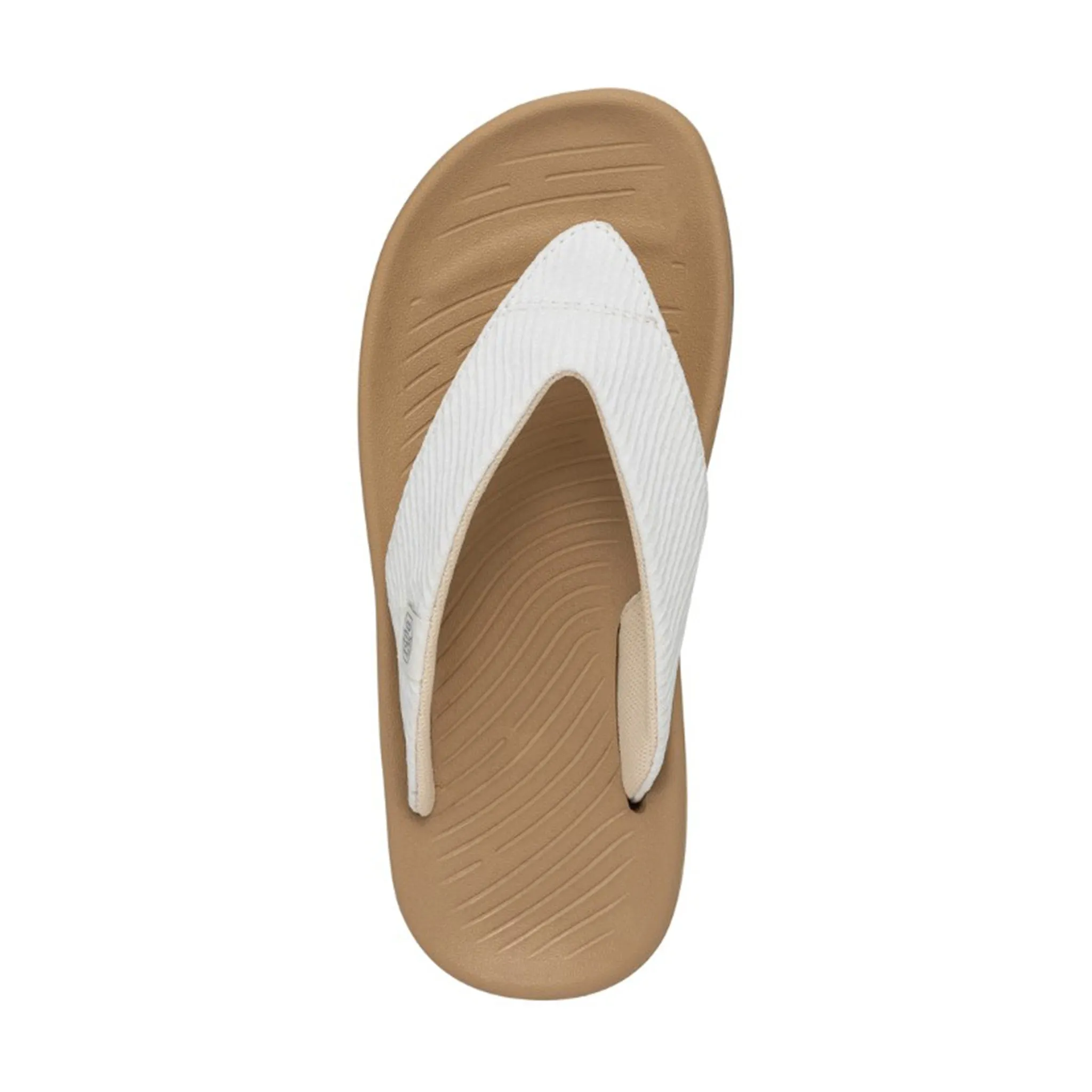 Hey Dude Meg Panama White Flip Flops