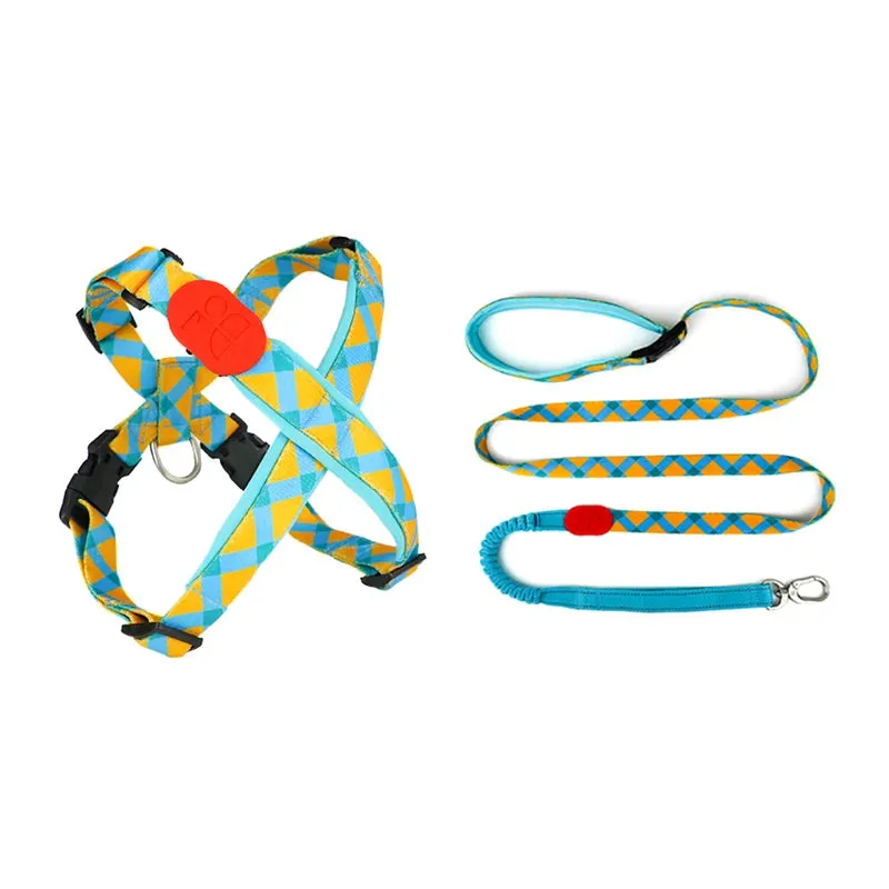 HiDream® | Fashion Pro Adjustable Type X Dog Harness and Leash Set