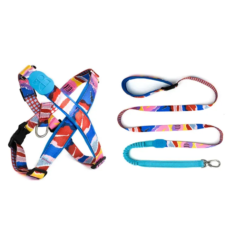 HiDream® | Fashion Pro Adjustable Type X Dog Harness and Leash Set