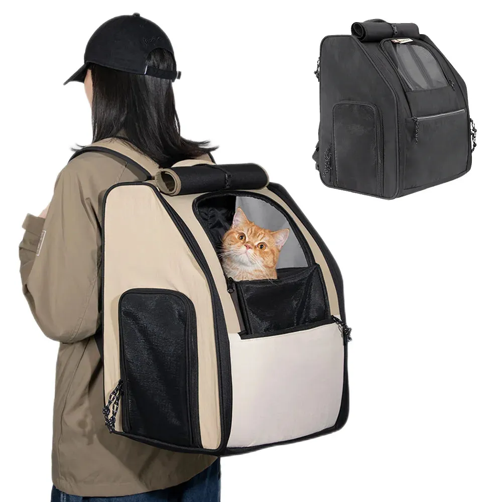 HiDream® | Large Capacity Deluxe Dog and Cat Travel Backpack