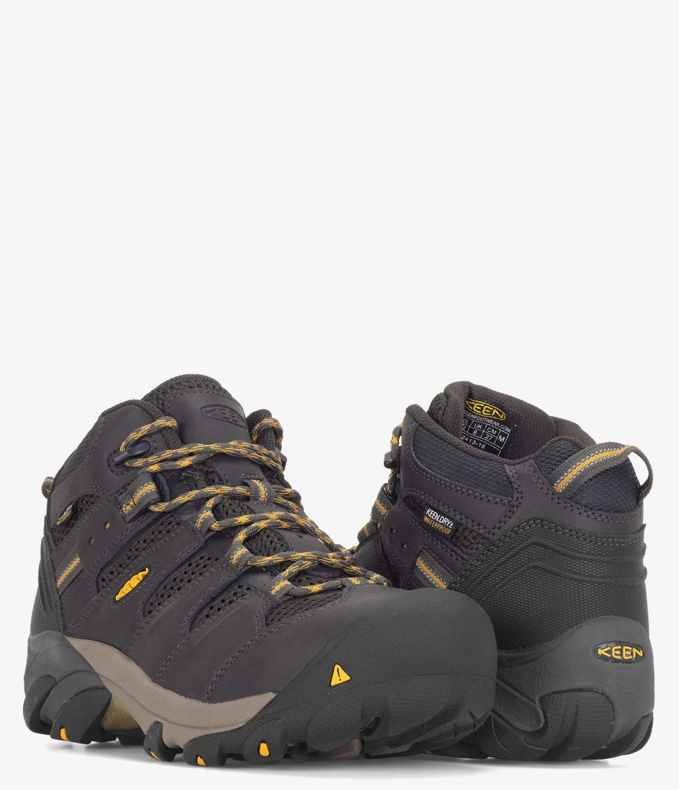 KEEN Utility Lansing Mid Waterproof Safety Toe EH Hiker Boot - Men