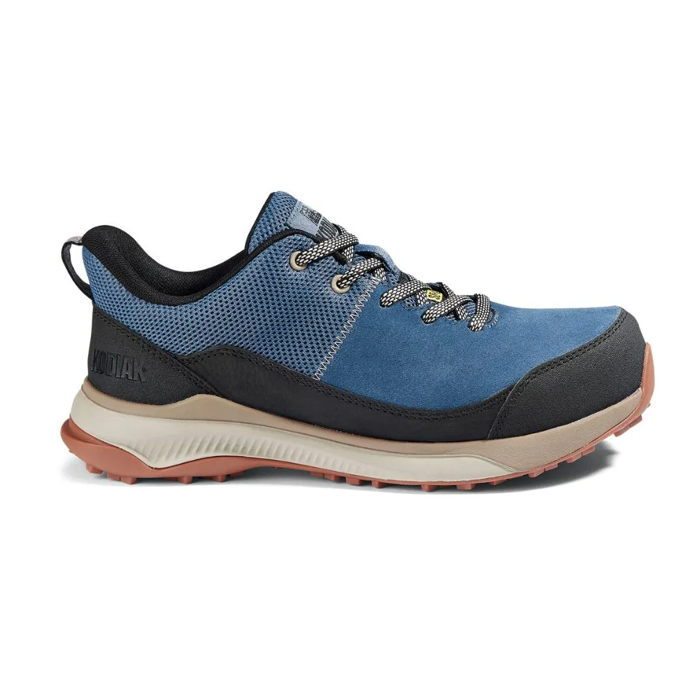 Kodiak Quicktrail Leather Women's Composite Toe Work Safety Athletic Shoe 835BIN - Indigo