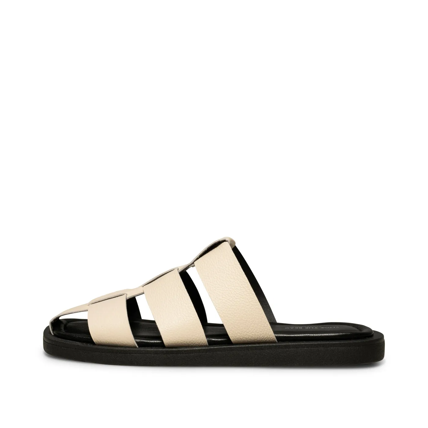 Krista fisherman mule leather - OFF WHITE