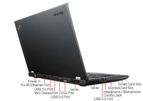 Lenovo ThinkPad T430s 14" Laptop / HD  (1600x900) /  Intel Core i7  / 8GB Memory / 180GB SSD /  Webcam / USB 3.0   DisplayPort  / IBM Certified Refurbished / Windows 10 Professional x64