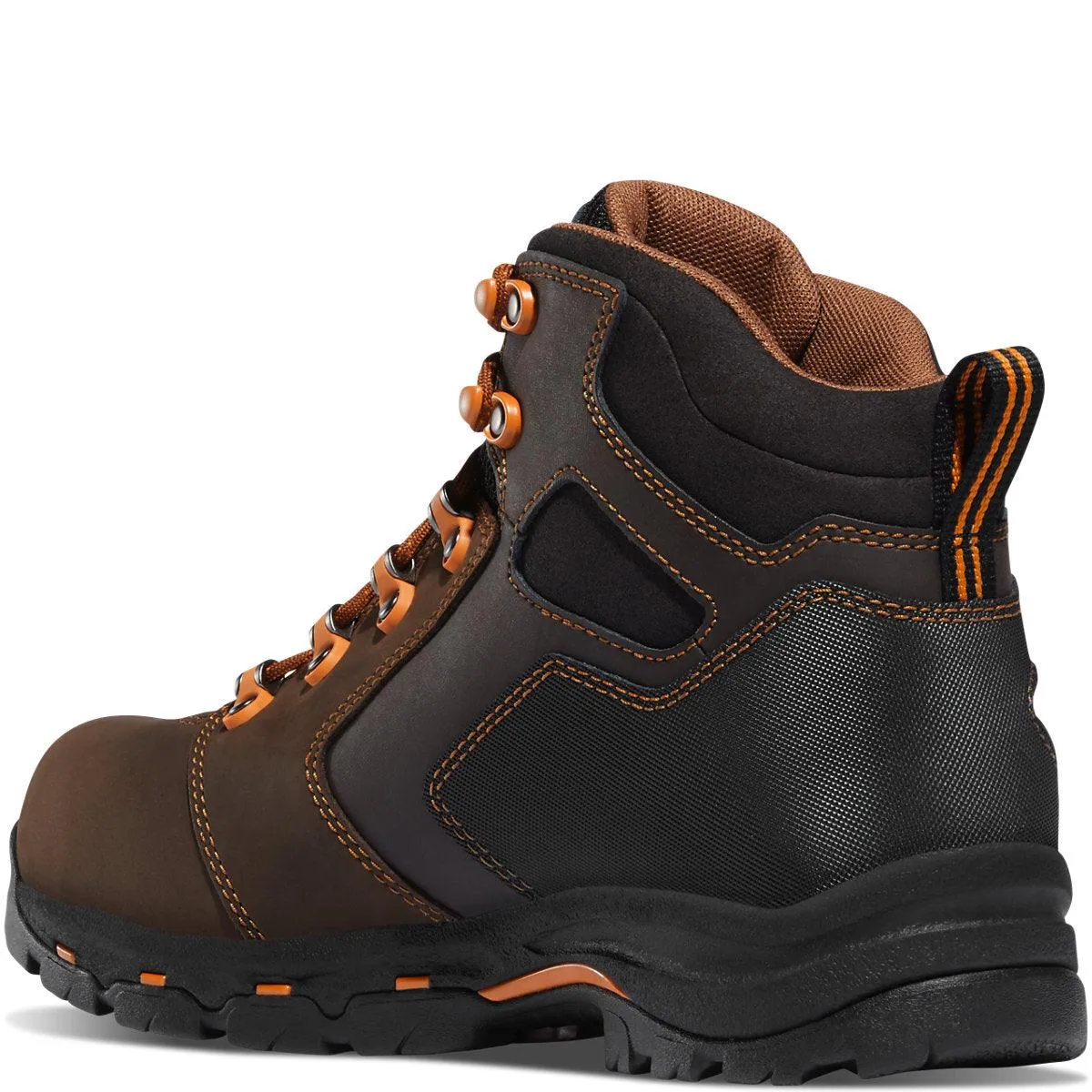 Men's Vicious Work Boot - 4.5" Brown / Orange